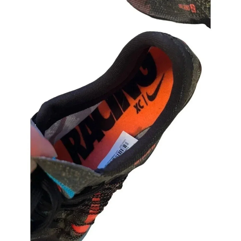 Nike Zoom Victory XC 3 Black/ Blue Lagoon/ Hot Lava Size 8 Track Shoe Unisex